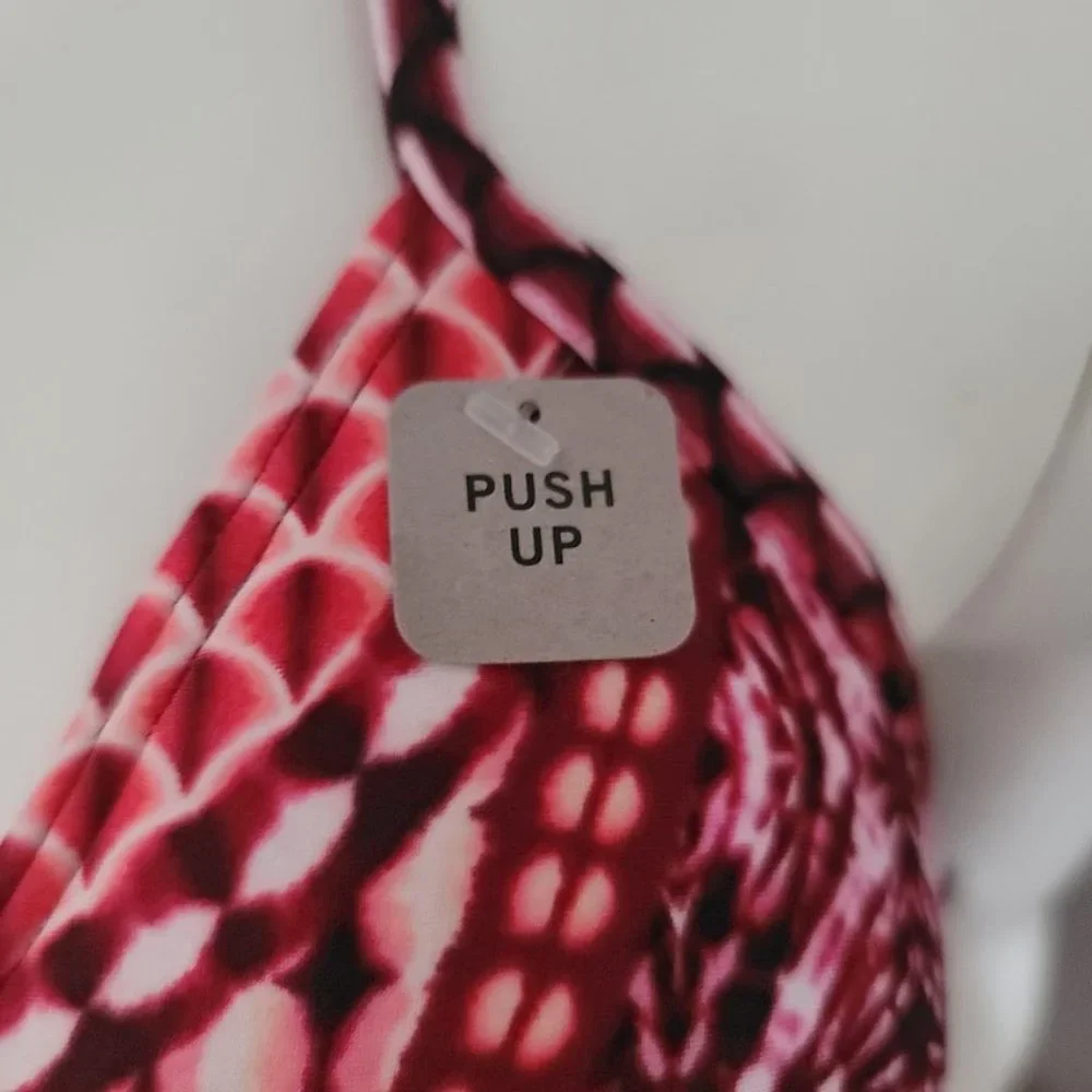 Kenneth Cole Hidden Paradise Push-Up Tummy-Control Tankini Top & Bottom …